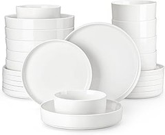Comparando Vajilla de Porcelana con Vidrio y Melamina para Desayunos
