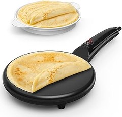 ** Mejores opciones para comprar creperas con placa antiadherente y sus precios