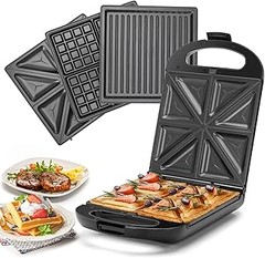 Reseñas de usuarios sobre sandwicheras de placas intercambiables