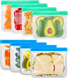 ¿Cuánto cuestan las bolsas reutilizables para bocadillos?