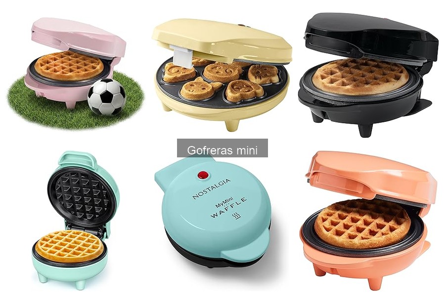 Accesorios imprescindibles para gofreras mini
