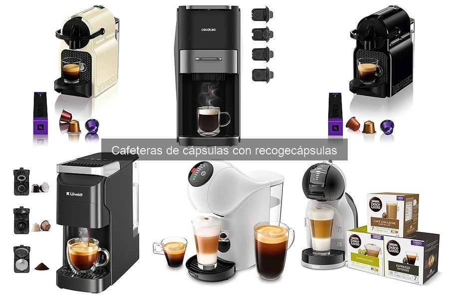 Alternativas a cafeteras de cápsulas con recogecápsulas