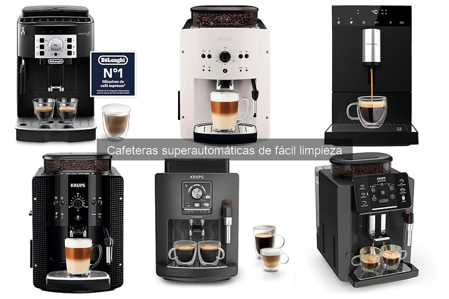 Alternativas a cafeteras superautomáticas de fácil limpieza
