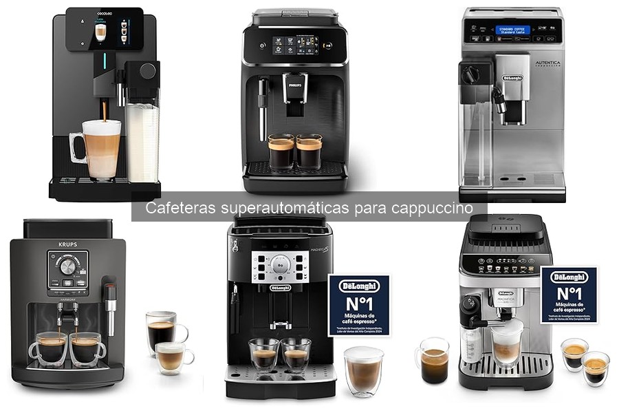 Alternativas a cafeteras superautomáticas para cappuccino