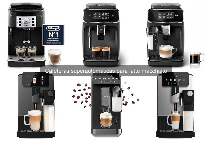 Alternativas a Cafeteras Superautomáticas para Latte Macchiato