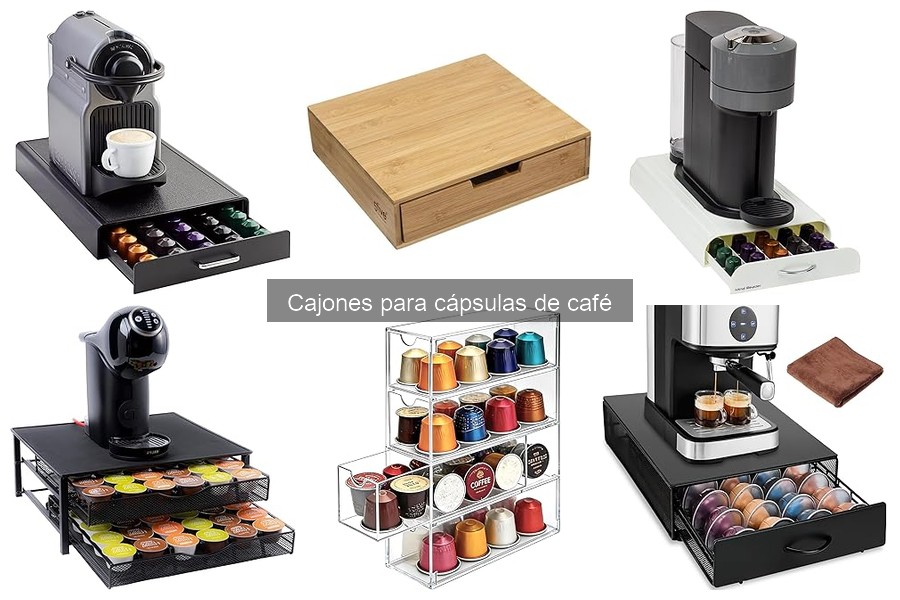 Alternativas a cajones para cápsulas de café: ¡organiza tu cocina!