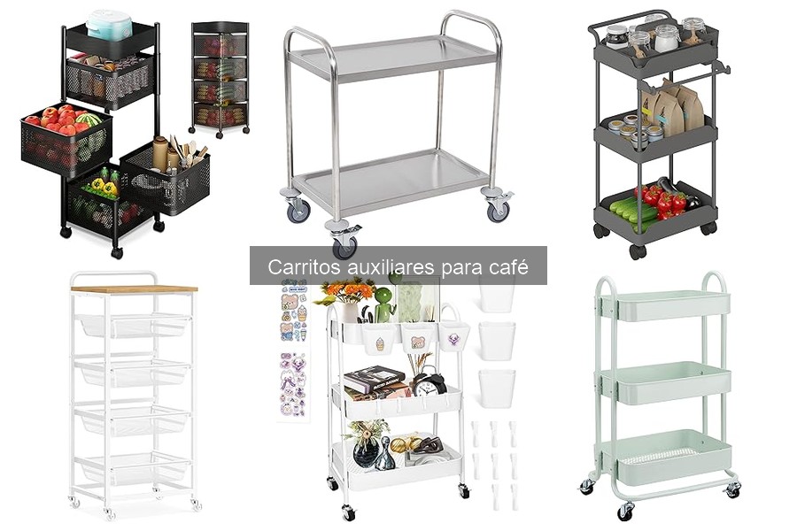 Alternativas a Carritos Auxiliares para Café: Opciones Prácticas