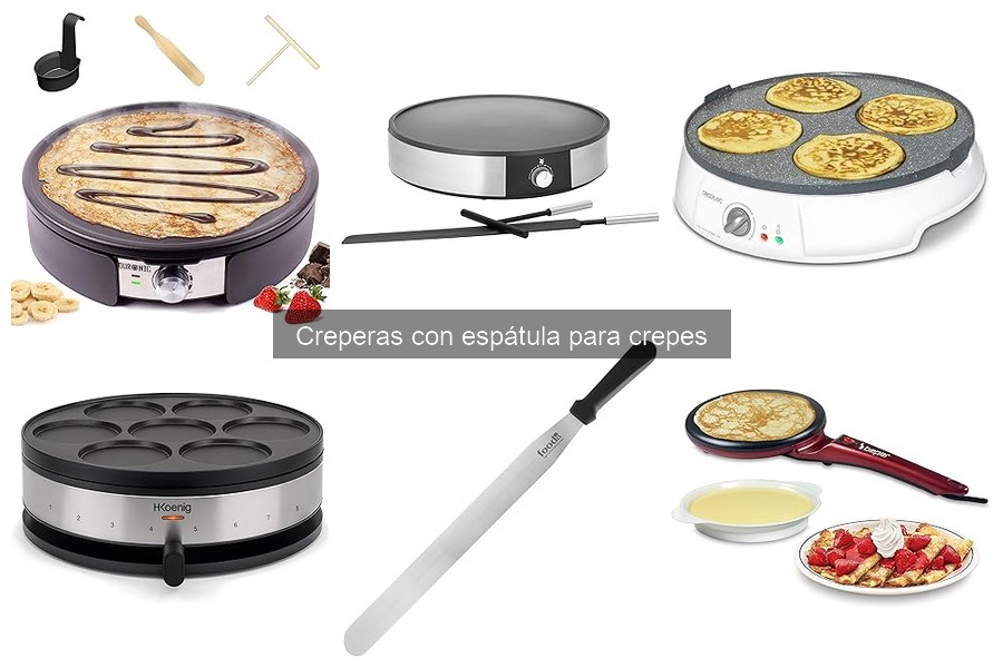 Alternativas a creperas con espátula: opciones ideales