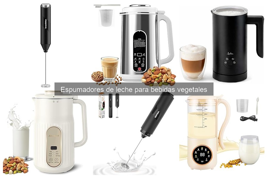 Alternativas a Espumadores de Leche para Bebidas Vegetales