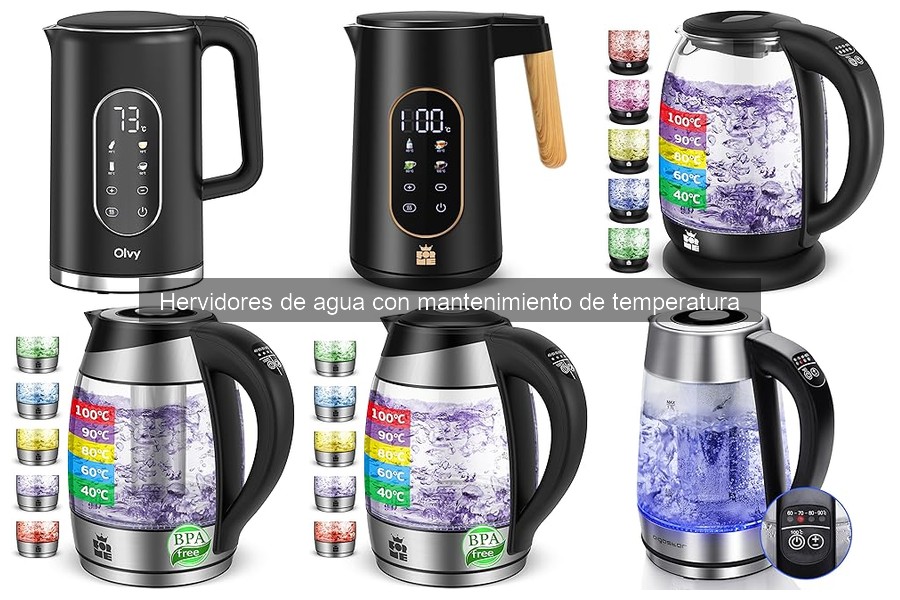 Alternativas a hervidores de agua con mantenimiento de temperatura