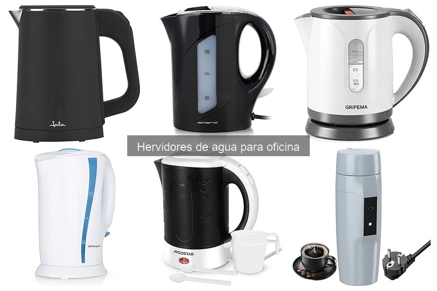 Alternativas a hervidores de agua en oficinas grandes