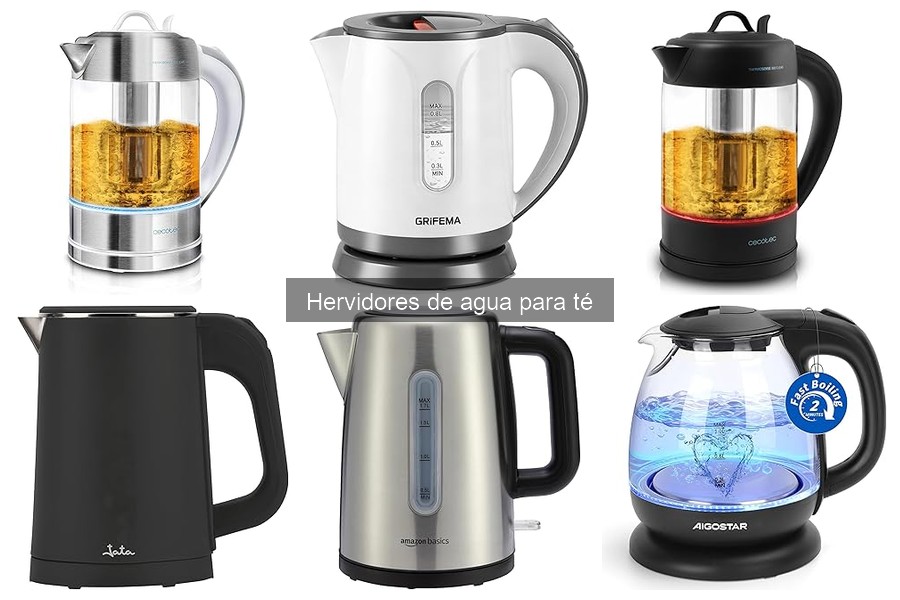 Alternativas a hervidores de agua para preparar té
