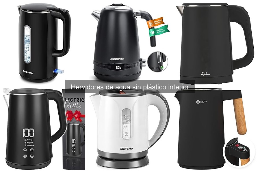 Alternativas a hervidores sin plástico interior: opciones eficientes