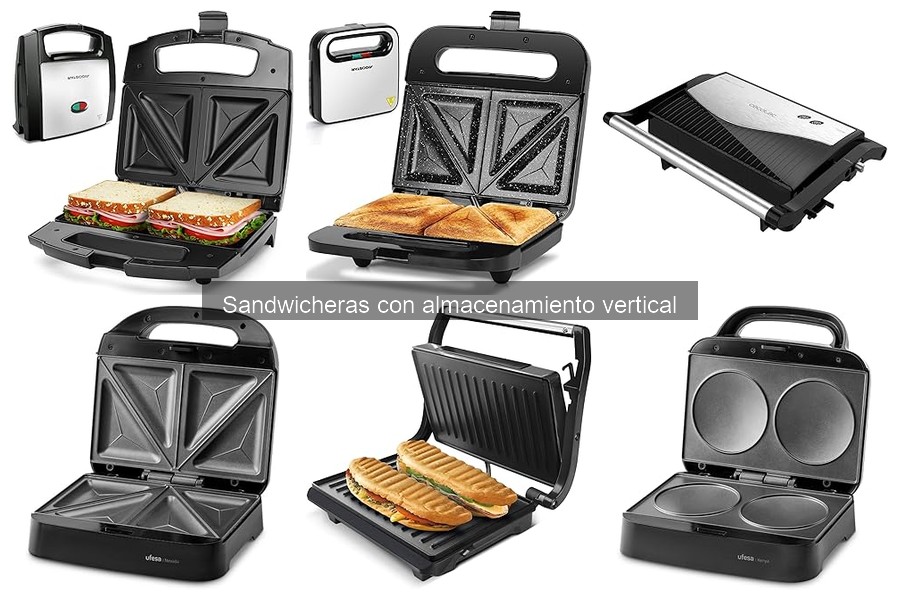 Alternativas a la Sandwichera con Almacenamiento Vertical