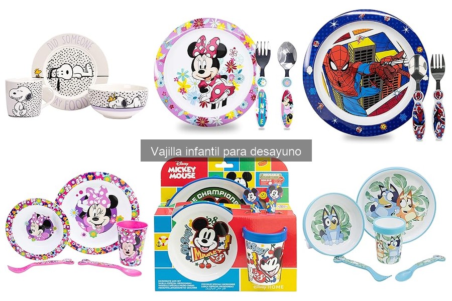 Alternativas a la vajilla infantil: opciones innovadoras