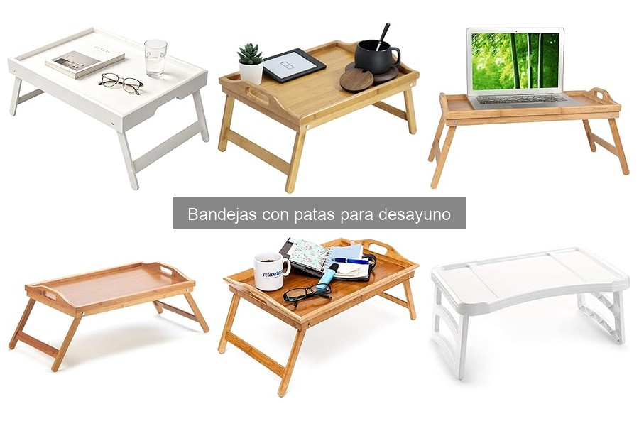 Alternativas a las bandejas con patas para desayuno