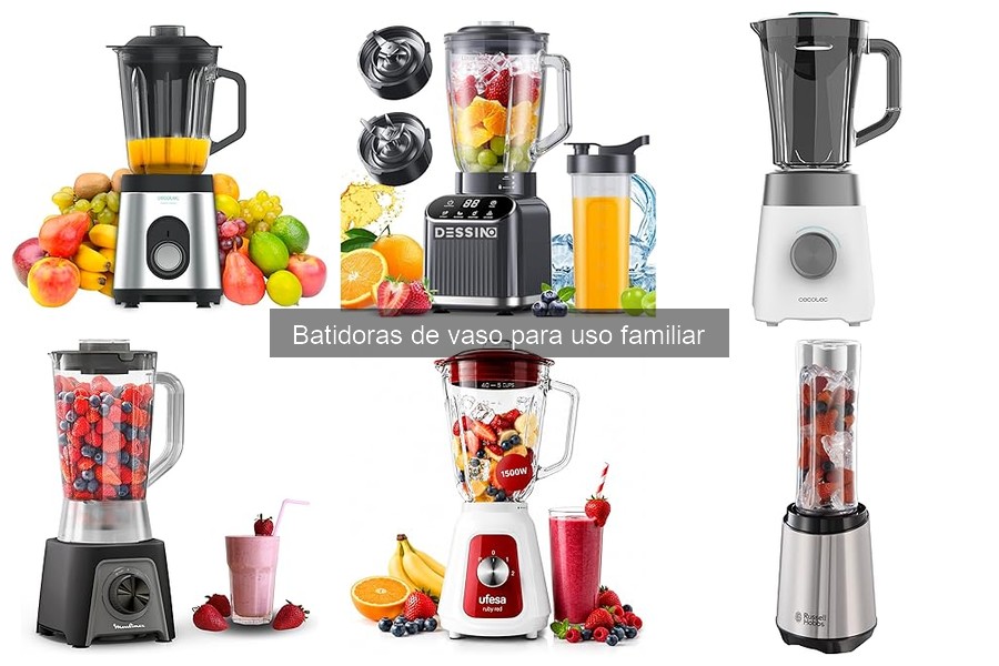 Alternativas a las batidoras de vaso para cocinar en casa