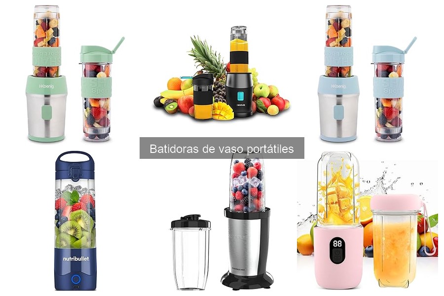 Alternativas a las Batidoras de Vaso Portátiles para Smoothies