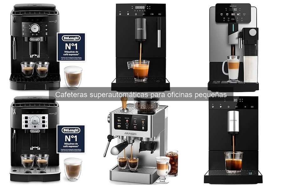 Alternativas a las cafeteras superautomáticas para oficinas pequeñas