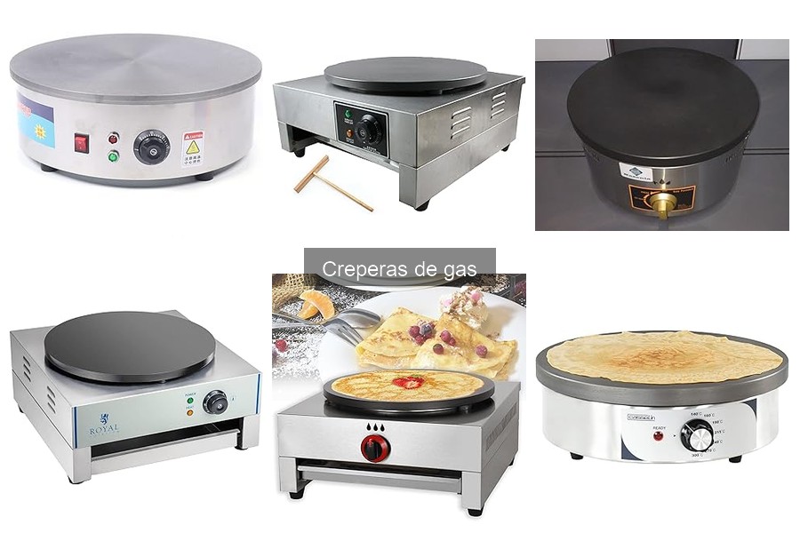 Alternativas a las creperas de gas para hacer crepas