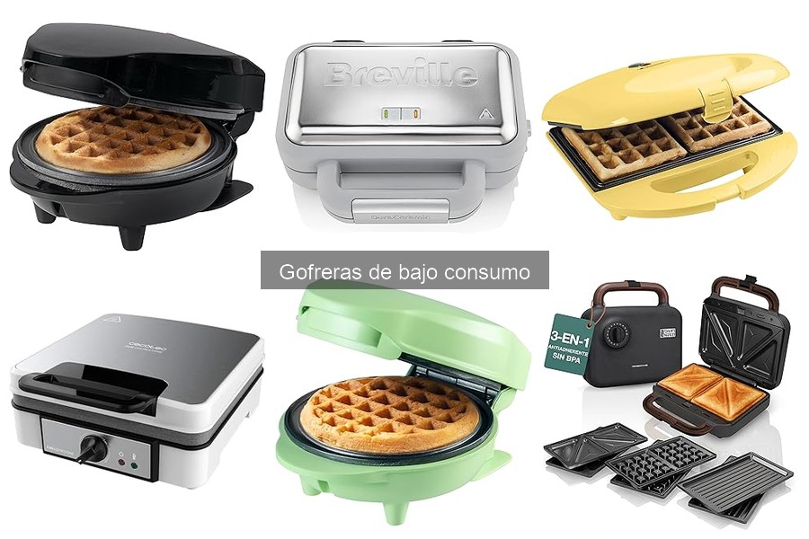 Alternativas a las gofreras de bajo consumo para tus waffles