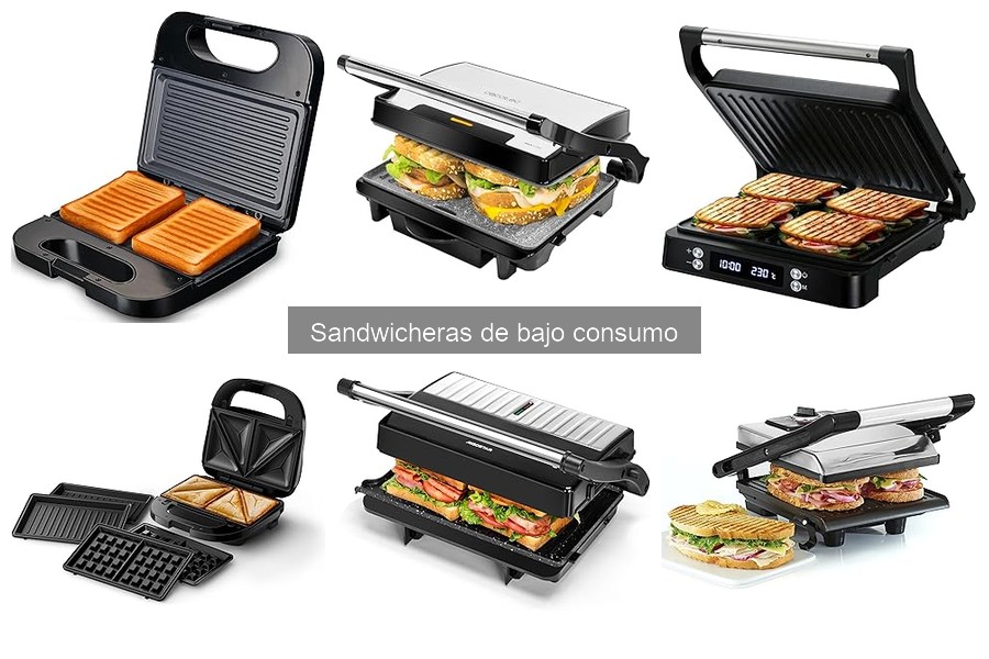 Alternativas a las Sandwicheras de Bajo Consumo