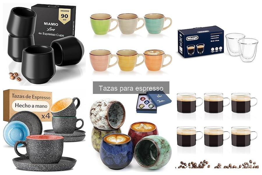 Alternativas a las tazas para espresso: opciones prácticas
