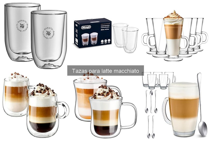 Alternativas a las tazas para latte macchiato: descubre opciones