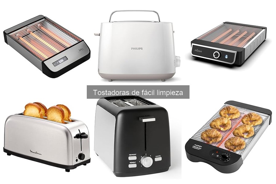 Alternativas a las Tostadoras de Fácil Limpieza