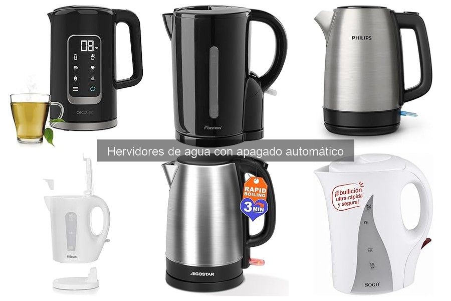 Alternativas a los hervidores de agua con apagado automático