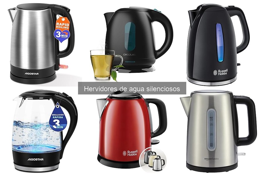 Alternativas a los hervidores de agua silenciosos