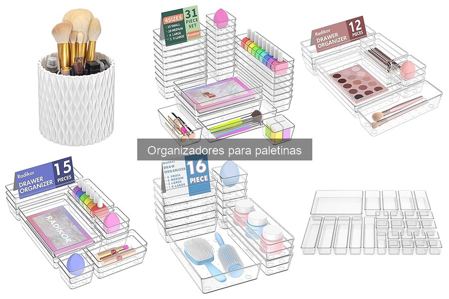 Alternativas a organizadores para paletinas: soluciones creativas