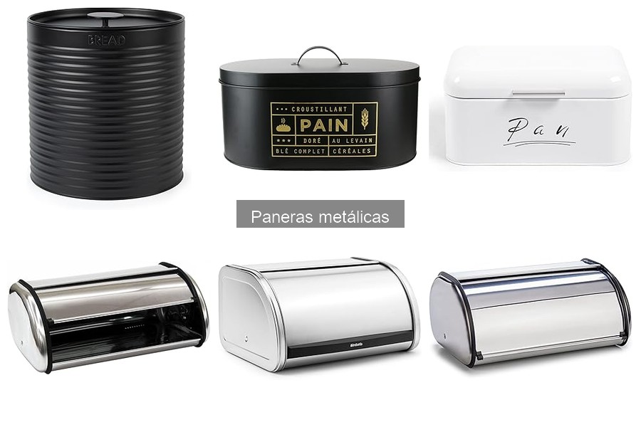 Alternativas a Paneras Metálicas: Opciones para Almacenar Pan