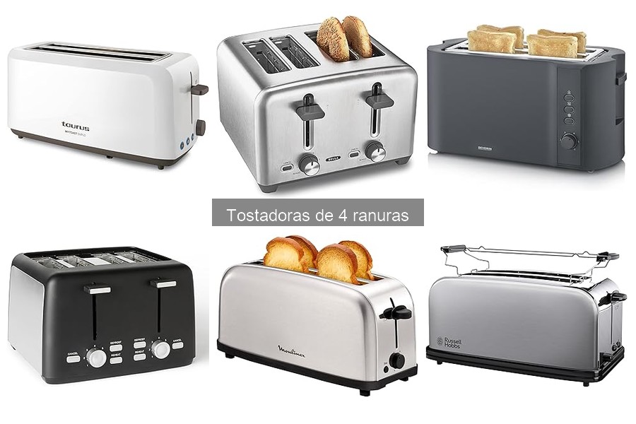 Alternativas a Tostadoras de 4 Ranuras: Descubre Otras Opciones