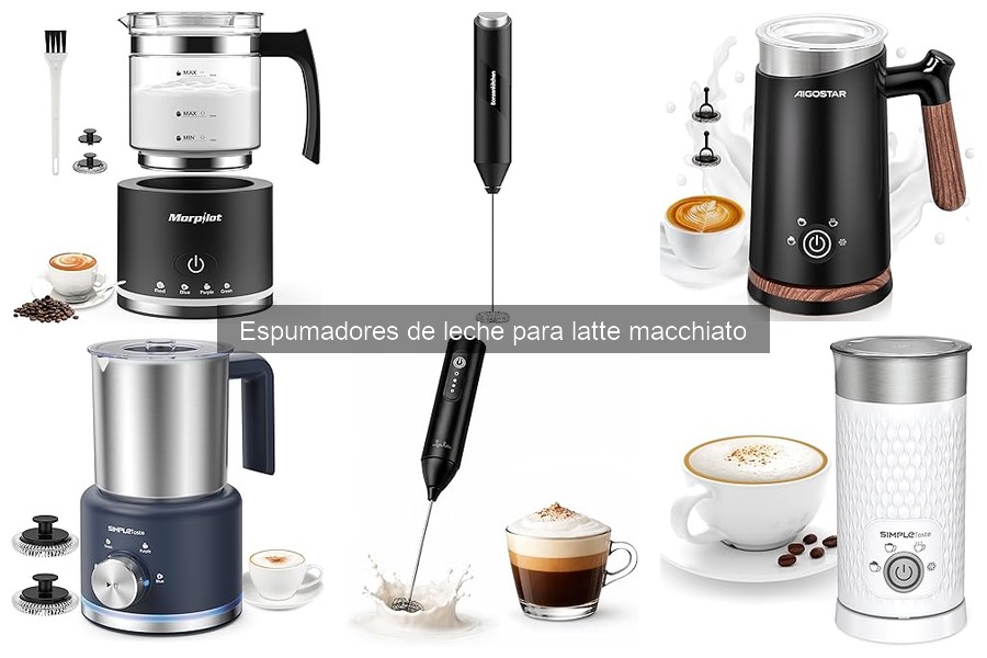 Alternativas al espumador de leche para hacer espuma en casa