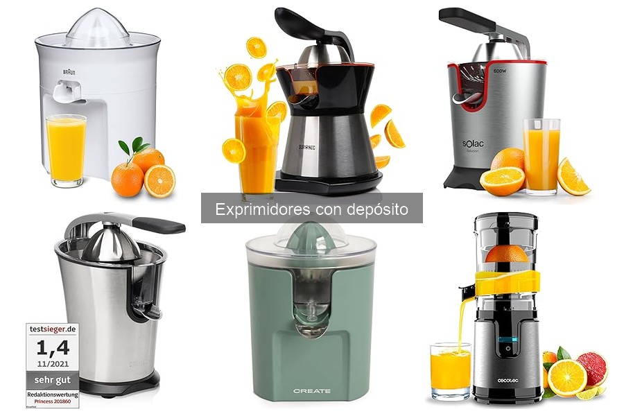 Alternativas al exprimidor con depósito: ¿Cuál elegir?