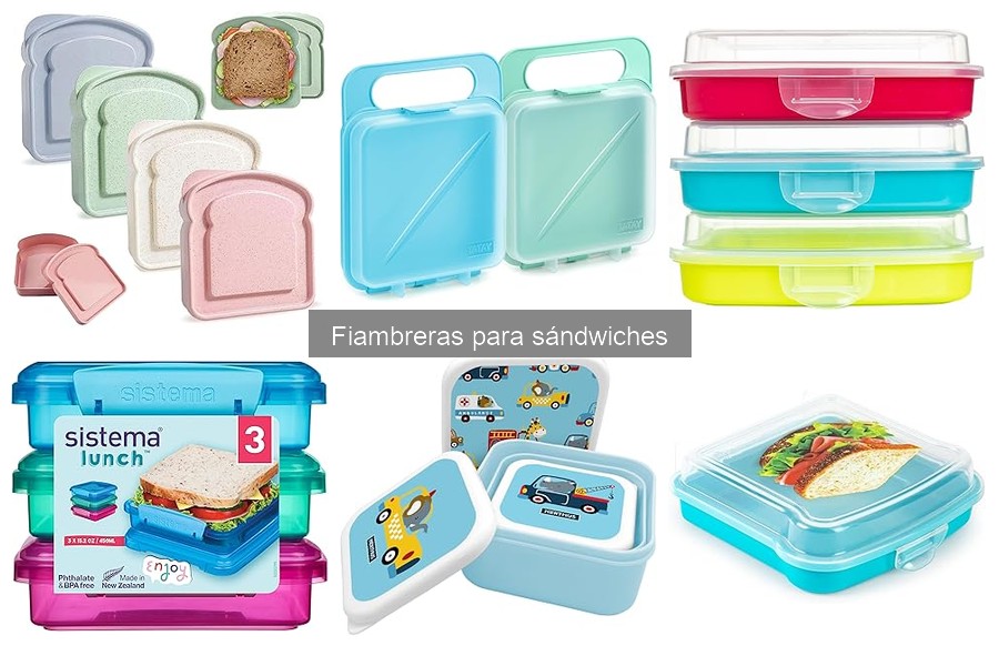 Alternativas creativas a las fiambreras para sándwiches