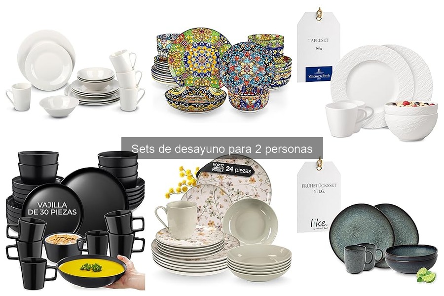 Alternativas creativas a sets de desayuno para ocasiones especiales