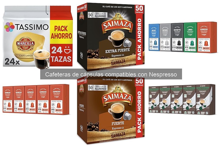 Alternativas económicas a cápsulas Nespresso para cafeteras