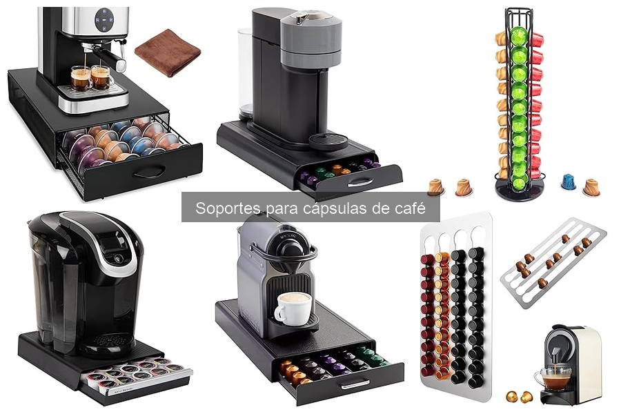 Alternativas innovadoras para almacenar cápsulas de café