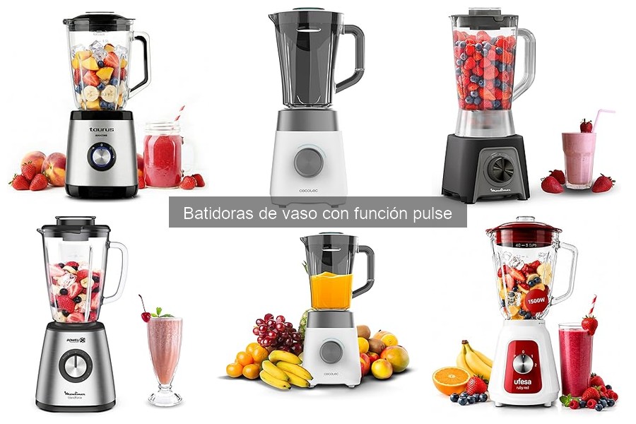 Batidora de Vaso con Función Pulse: ¿Qué es?