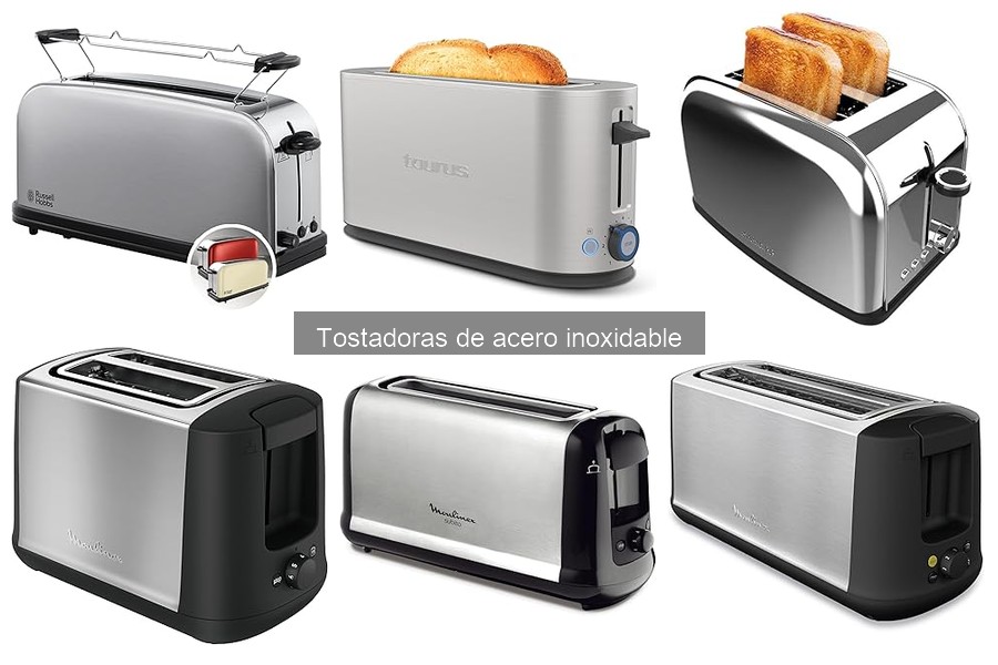 Características de las Tostadoras de Acero Inoxidable
