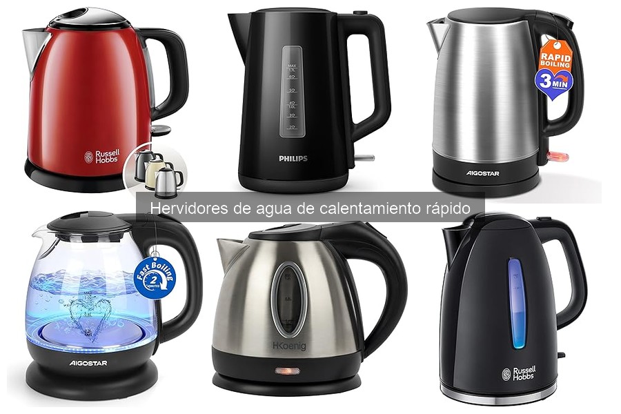 Cómo ahorrar energía con hervidores de agua rápido