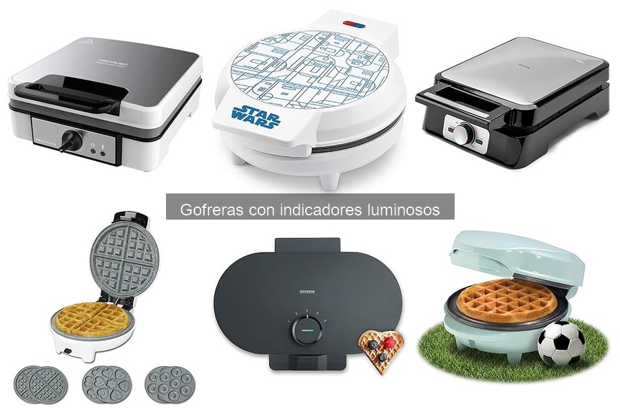 Cómo cuidar y mantener tu gofrera con indicadores luminosos