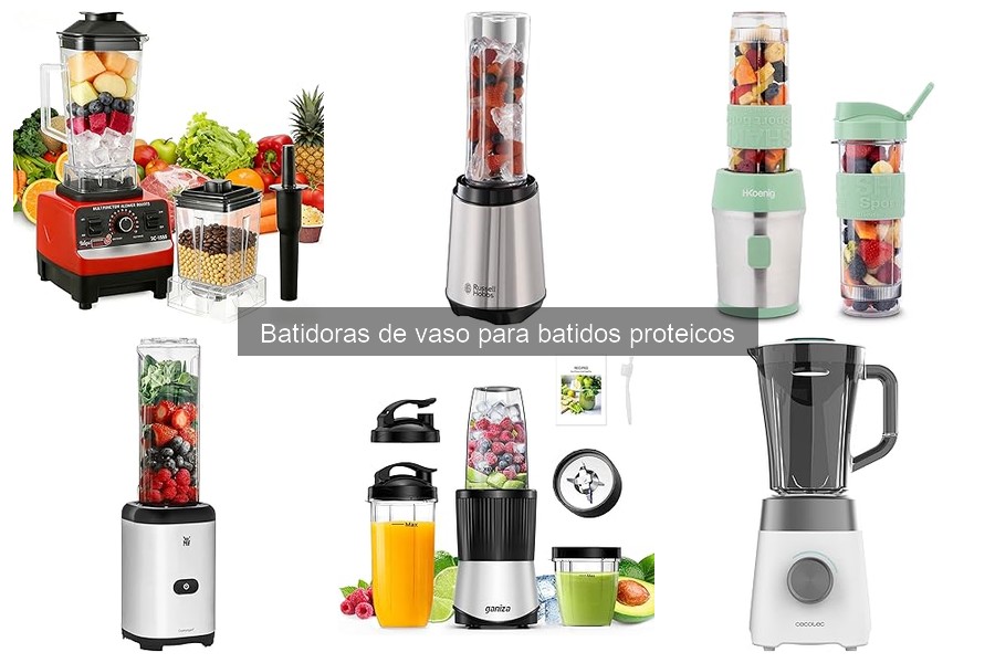 Cómo elegir batidora de vaso para batidos proteicos