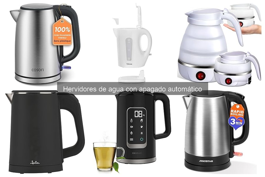 Cómo elegir el hervidor de agua con apagado automático ideal