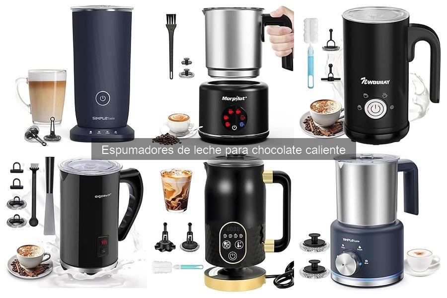 Cómo elegir el mejor espumador de leche para chocolate caliente