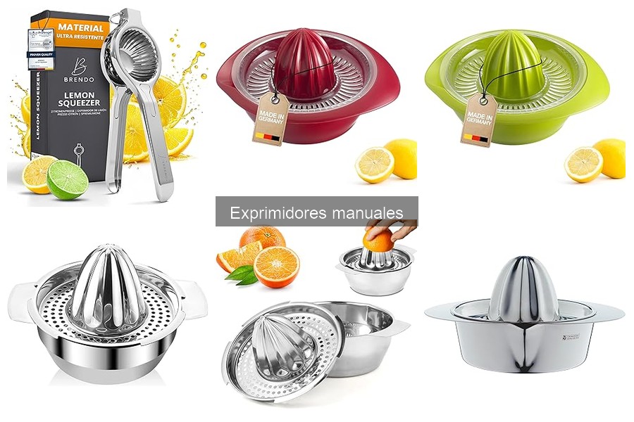 Cómo elegir el mejor exprimidor manual para tus cítricos