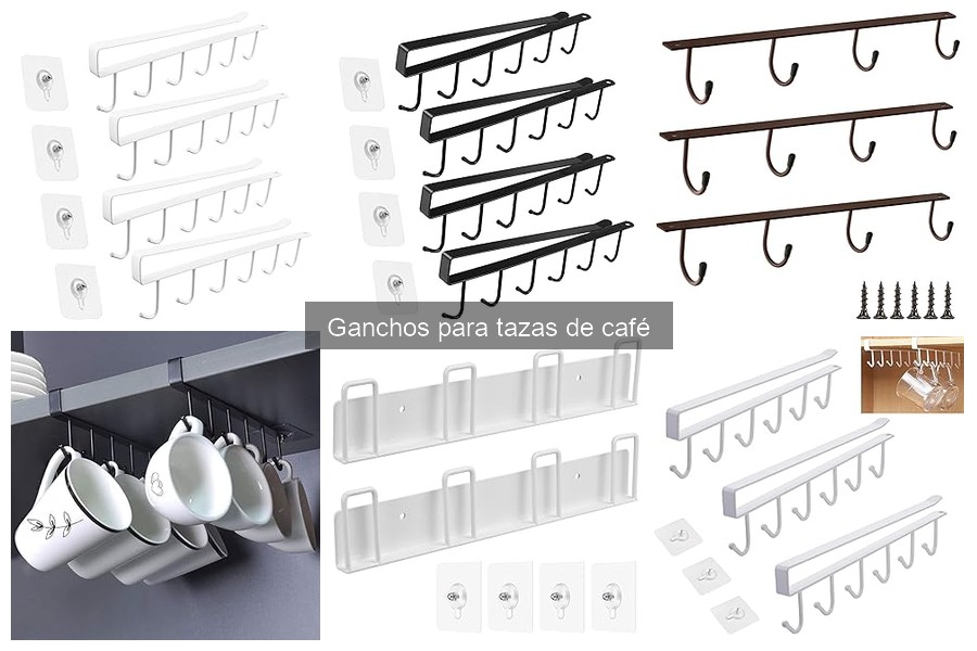 Cómo elegir el mejor gancho para tazas de café