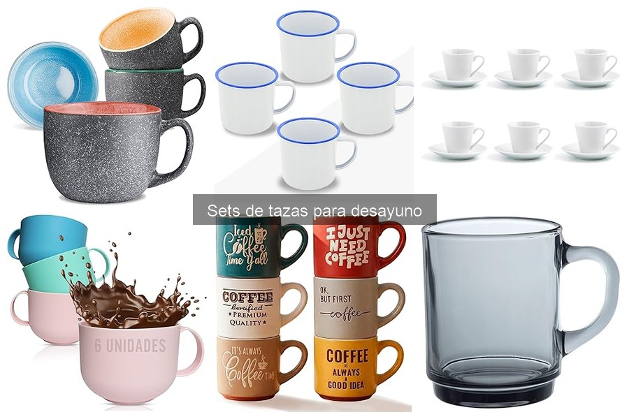 Cómo elegir el mejor set de tazas para desayuno